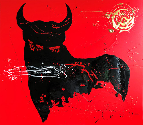 Leon Bosboom + El Toro Rojo